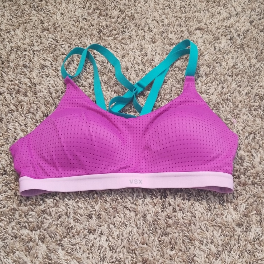Victoria's Secret Sport VSX purple sports bra
